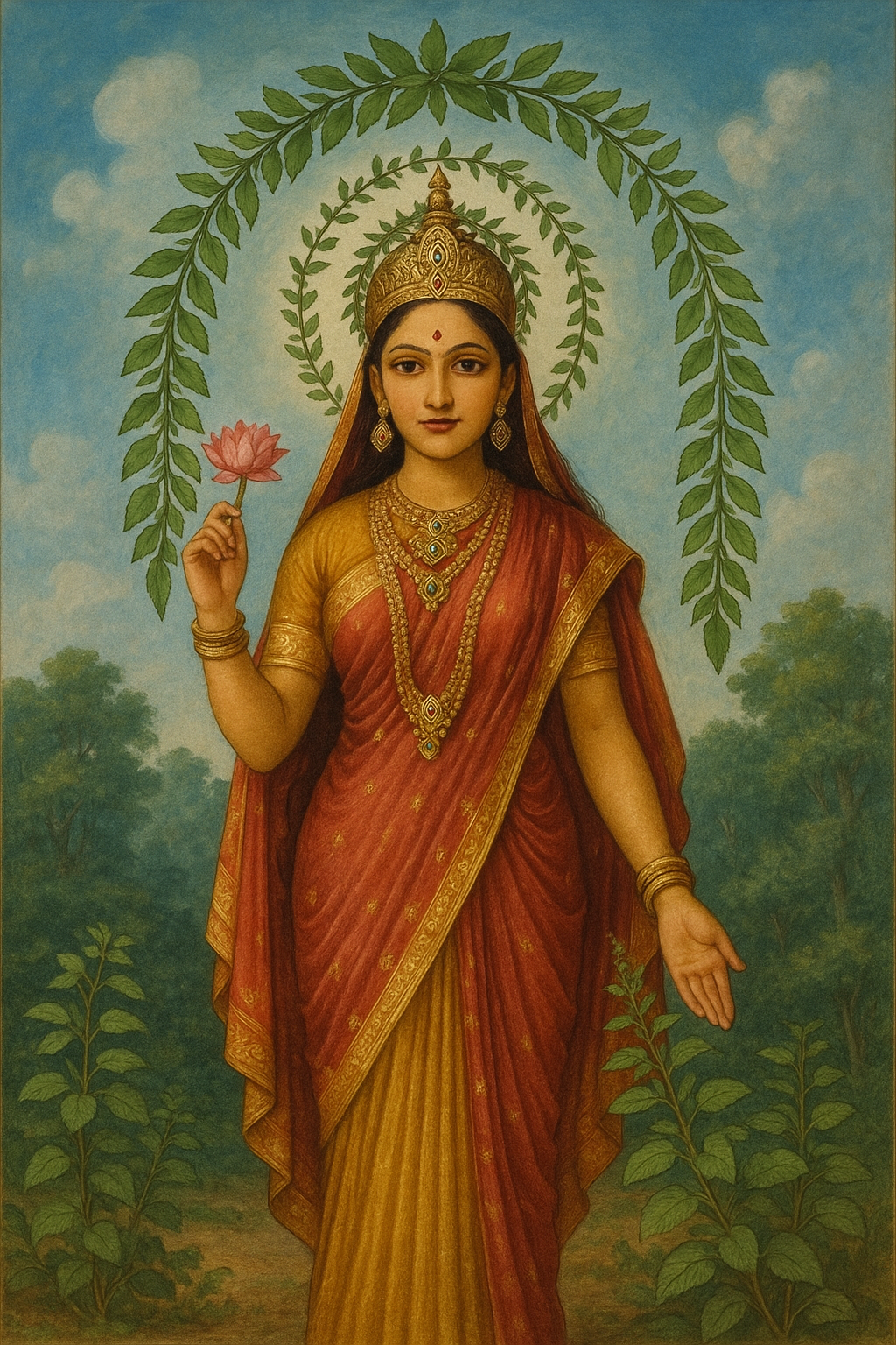 Read more about the article Tulasī Devī as Lakṣmī’s Incarnation