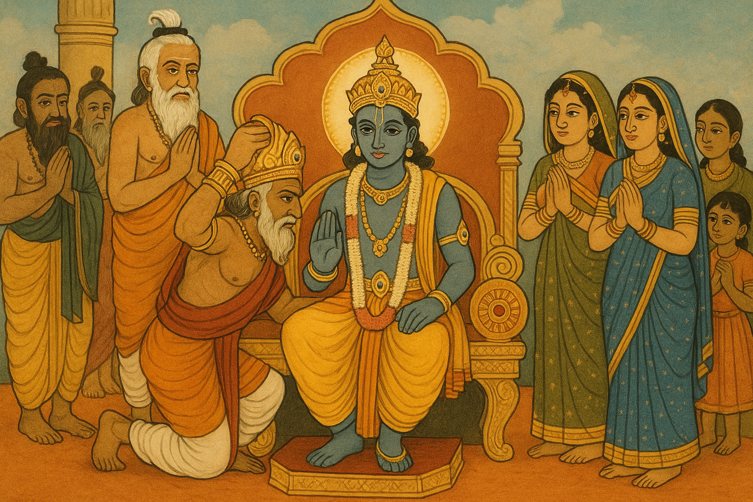 Read more about the article Vajra Ascends the Throne and the Future of the Yādava Line