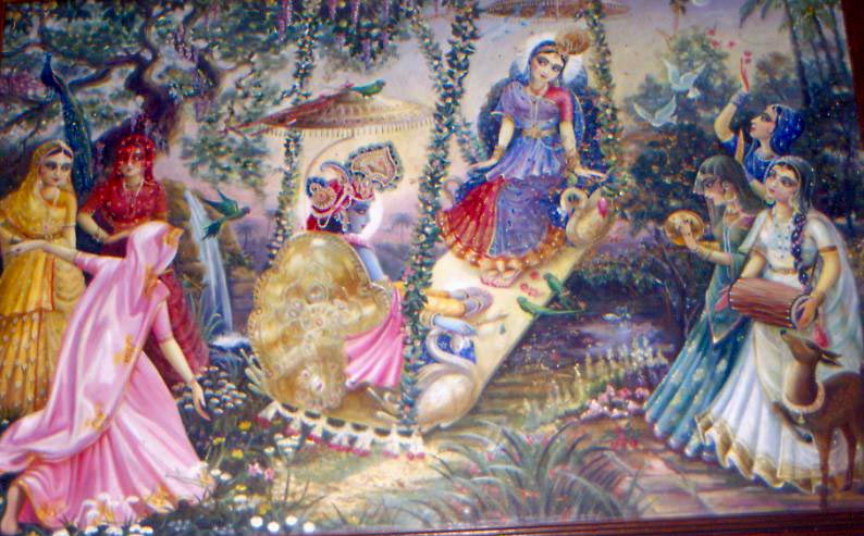 You are currently viewing Kalāvalī Veśe Milana – The Meeting of Kṛṣṇa Disguised as a Female Singer