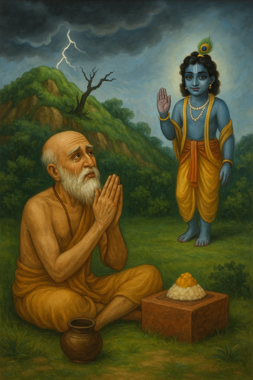 You are currently viewing Gaurāṅga Dāsa Bābā and Girirāja