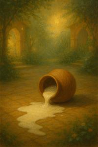 Read more about the article Kṛṣṇa Breaks Rādhārāṇī’s Yogurt Pot