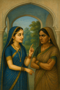 Read more about the article RĀDHĀ’S WORDPLAY WITH KUTILĀ