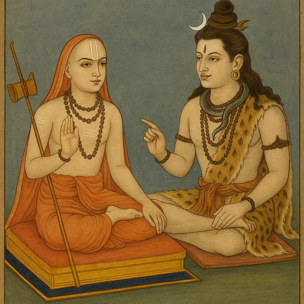 You are currently viewing Śaṅkarācārya – The Incarnation of Lord Śiva