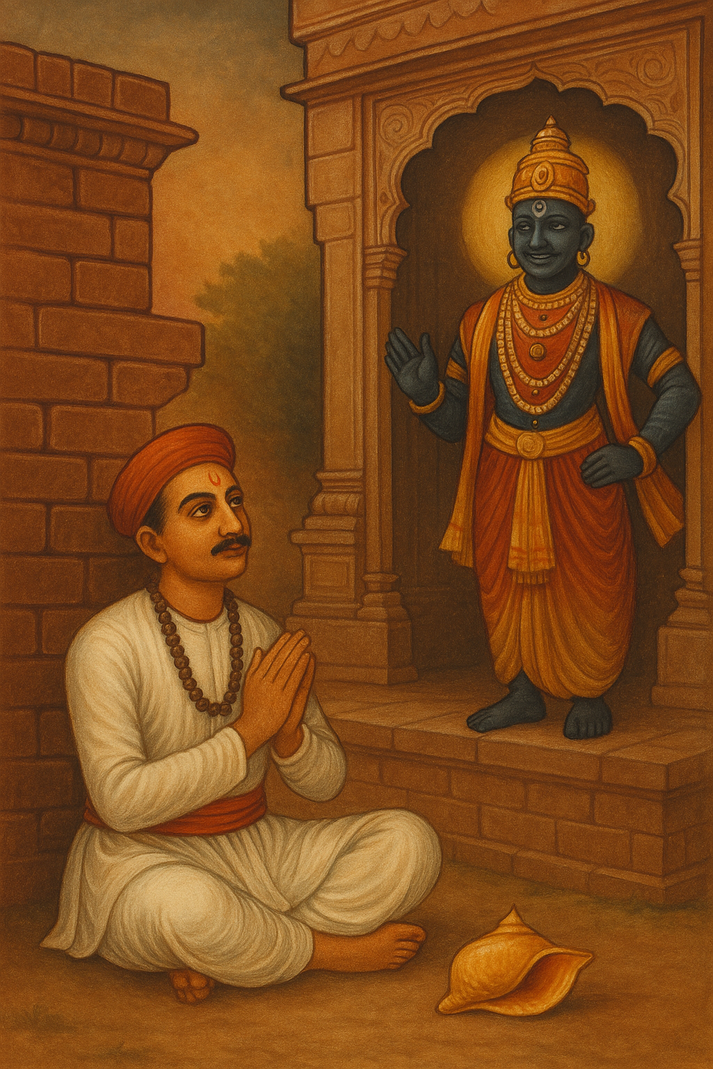 Read more about the article Story 26 – Namdev and the Wall that Moved