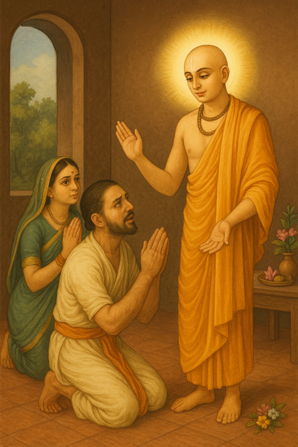You are currently viewing Śrī Caitanya and the Brāhmaṇa Who Desired Liberation