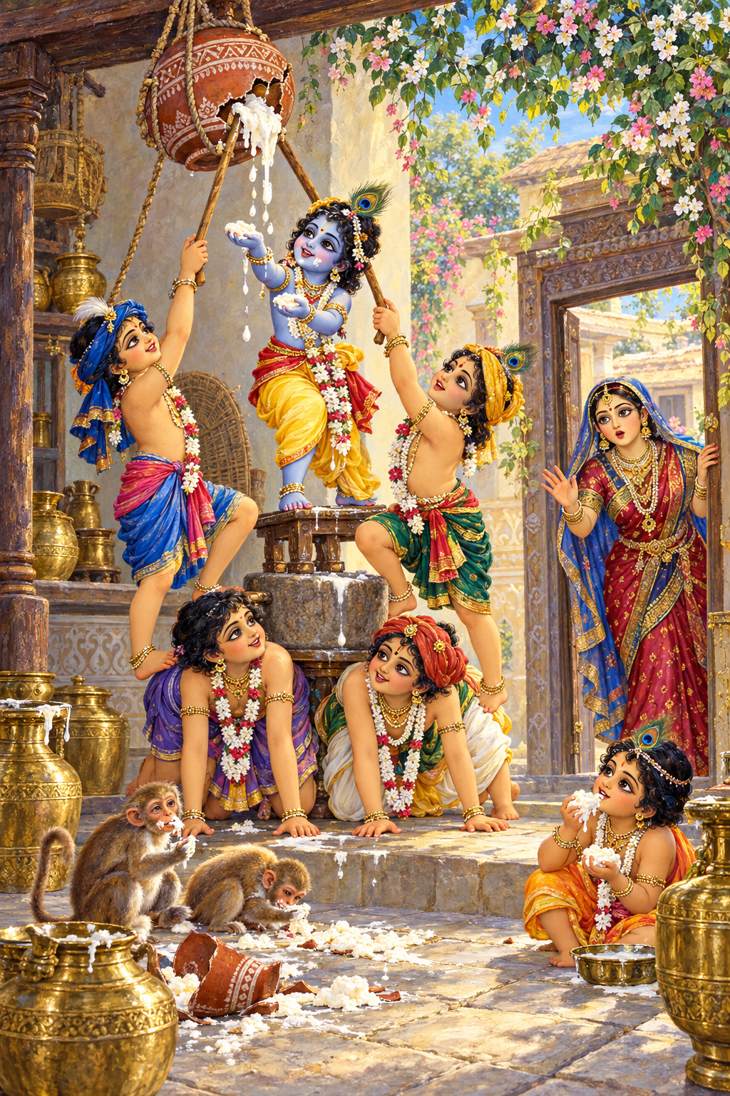 You are currently viewing Story 15: The Yogurt Theft at Prabhāvatī’s House