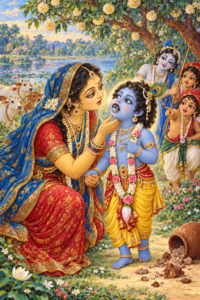 Read more about the article Story 13: Yaśodā Sees the Universe, the Naming Ceremony, and Garga Muni Reveals Śrī Rādhā’s Glories