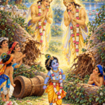 Story 17: Kṛṣṇa Bound by Mother Yaśodā, and the Liberation of Nalakūvara and Maṇigrīva